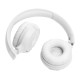 Беспроводные наушники JBL Tune 520BT белого цвета — стильный выбор для музыки.