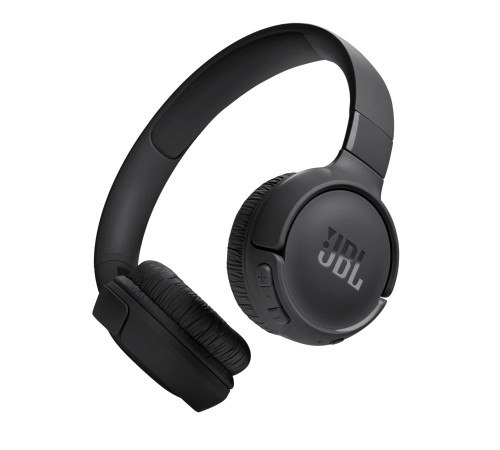 Беспроводные наушники JBL Tune 520BT в чёрном цвете — стильный выбор для музыки.
