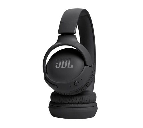 Беспроводные наушники JBL Tune 520BT в чёрном цвете — стильный выбор для музыки.