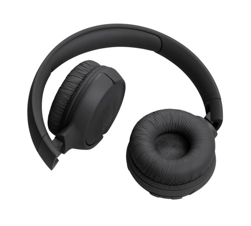 Беспроводные наушники JBL Tune 520BT в чёрном цвете — стильный выбор для музыки.