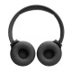 Беспроводные наушники JBL Tune 520BT в чёрном цвете — стильный выбор для музыки.