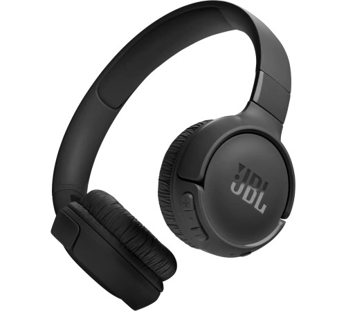 Беспроводные наушники JBL Tune 520BT в чёрном цвете — стильный выбор для музыки.