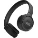 Беспроводные наушники JBL Tune 520BT в чёрном цвете — стильный выбор для музыки.