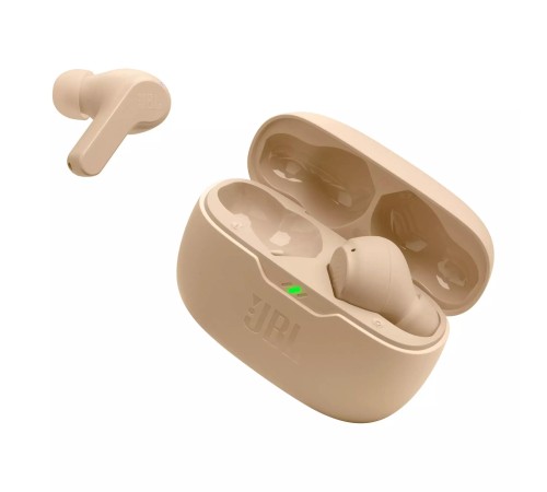 Беспроводные наушники JBL Wave Beam Beige: качественный звук в бежевом дизайне