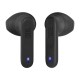 Беспроводные наушники JBL Wave Flex чёрного цвета — стильный выбор для музыки.