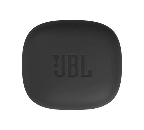 Беспроводные наушники JBL Wave Flex чёрного цвета — стильный выбор для музыки.