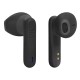 Беспроводные наушники JBL Wave Flex чёрного цвета — стильный выбор для музыки.