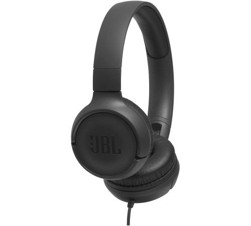Наушники JBL Tune 500 в чёрном цвете — отличный выбор для меломанов
