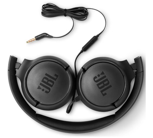 Наушники JBL Tune 500 в чёрном цвете — отличный выбор для меломанов