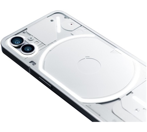 Белый смартфон Nothing Phone (1) 12/256 ГБ, Dual nano SIM
