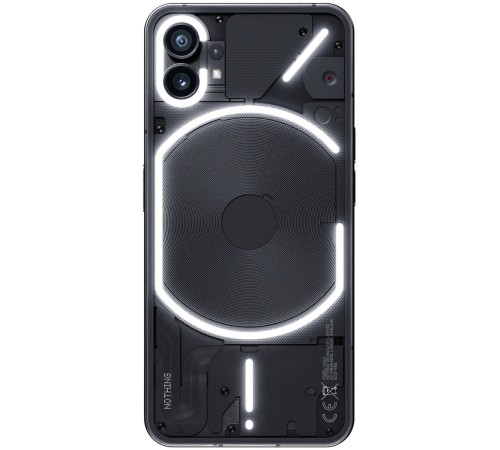 Чёрный смартфон Nothing Phone (1) 12/256 ГБ, Dual nano SIM