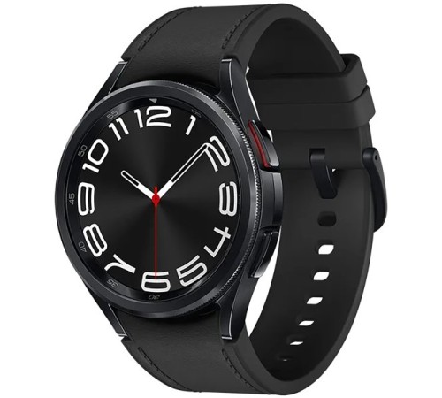 Умные часы Samsung Galaxy Watch 6 Classic 43 мм: стиль и технологии в чёрном цвете