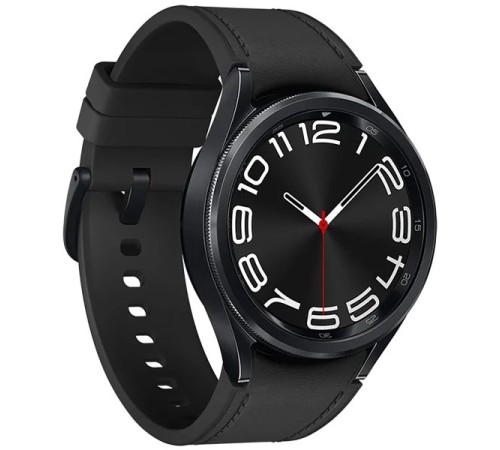 Умные часы Samsung Galaxy Watch 6 Classic 43 мм: стиль и технологии в чёрном цвете