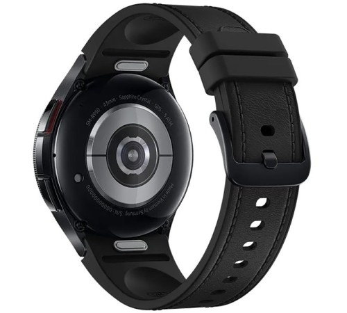 Умные часы Samsung Galaxy Watch 6 Classic 43 мм: стиль и технологии в чёрном цвете