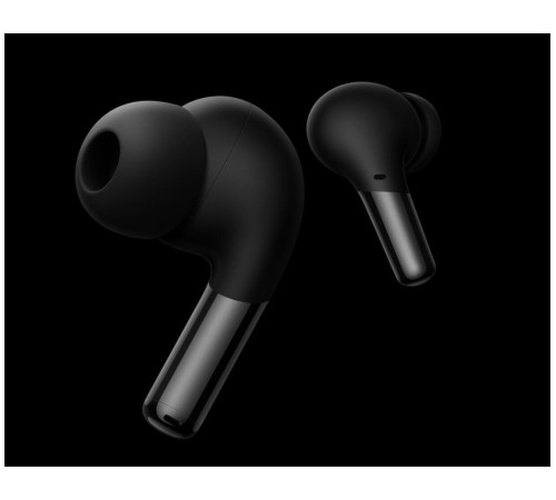 Беспроводные наушники OnePlus Buds Pro Global в матовом чёрном цвете: премиальное качество звука и комфорт.