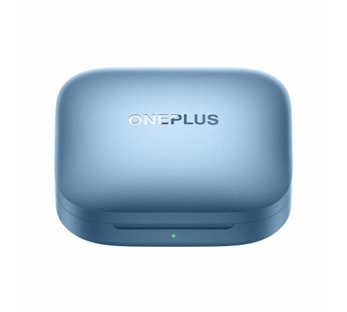 Беспроводные наушники OnePlus Buds 3 синего цвета — стильный выбор для музыки и звонков.