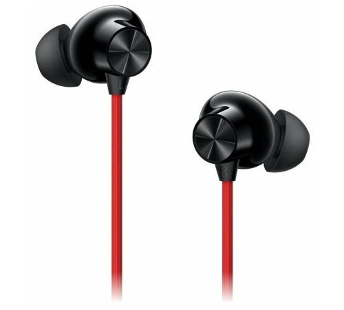 Беспроводные наушники OnePlus Bullets Wireless Z2 красного цвета