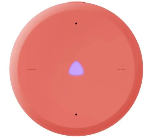 Умная колонка Яндекс Станция Лайт 2 без часов, коралловый