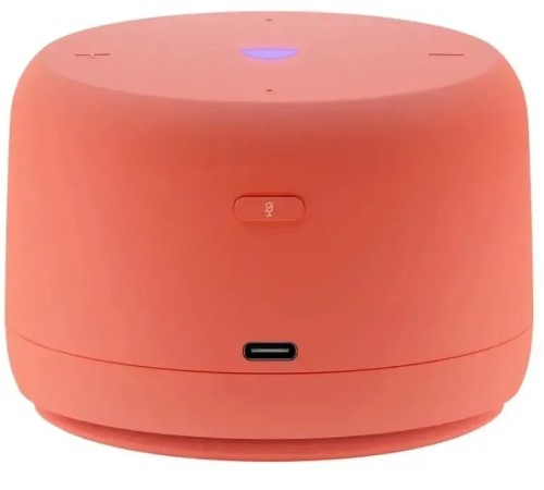 Умная колонка Яндекс Станция Лайт 2 без часов, коралловый