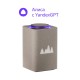 Умная колонка Яндекс Станция Макс с Zigbee YNDX-00053E в бежевом цвете
