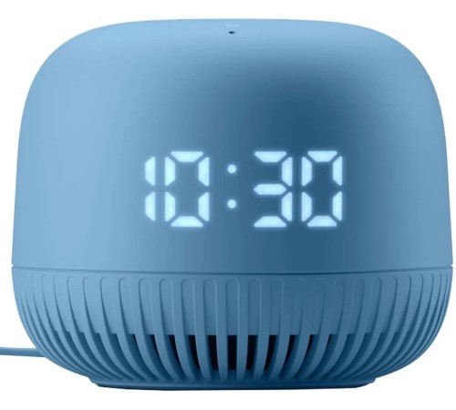 Умная колонка VK Капсула Нео, 5 Вт, Bluetooth, Wi-Fi, голосовой помощник Маруся, голубой