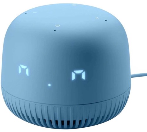 Умная колонка VK Капсула Нео, 5 Вт, Bluetooth, Wi-Fi, голосовой помощник Маруся, голубой