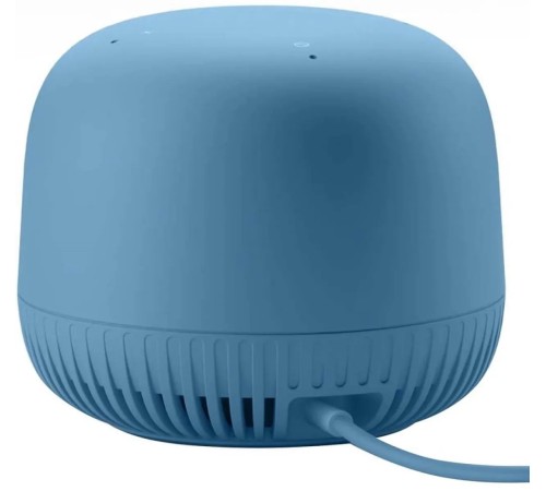 Умная колонка VK Капсула Нео, 5 Вт, Bluetooth, Wi-Fi, голосовой помощник Маруся, голубой