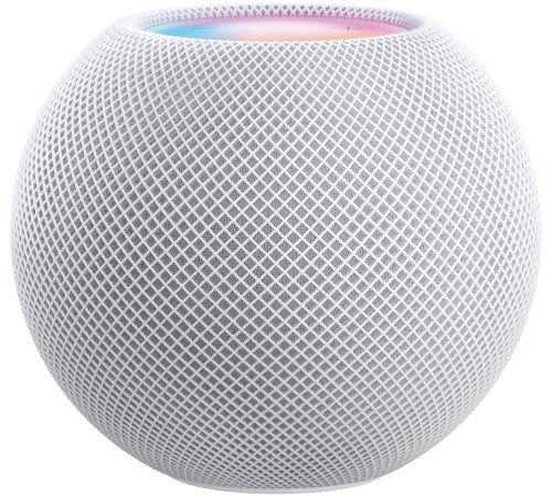 Умная колонка Apple HomePod mini белого цвета — ваш идеальный музыкальный помощник.