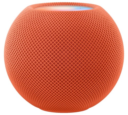 Умная колонка Apple HomePod mini в оранжевом цвете