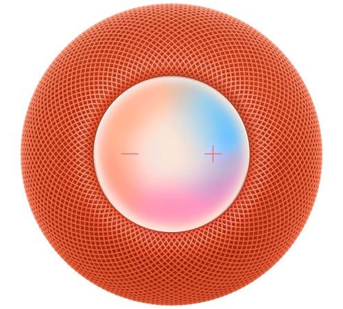 Умная колонка Apple HomePod mini в оранжевом цвете