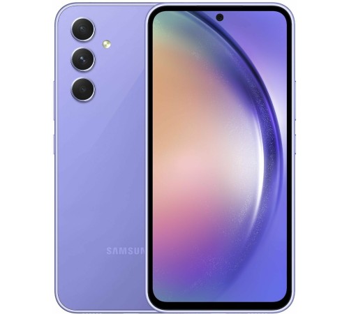Смартфон Samsung Galaxy A54 5G 8/256 ГБ в лавандовом цвете — модель с поддержкой двух nano SIM