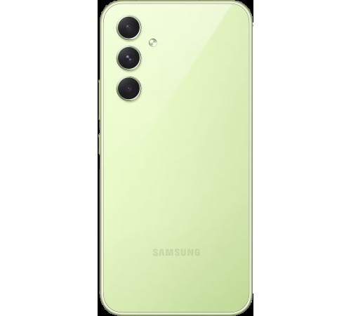 Смартфон Samsung Galaxy A54 5G 8/256 ГБ RU с поддержкой 2 nano SIM в ярком лаймовом цвете