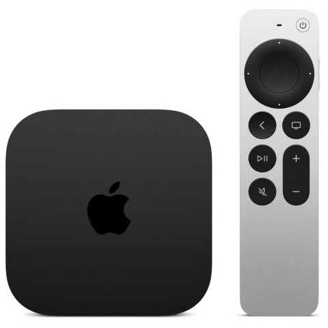 ТВ-приставка Apple TV 4K 128GB, 2022 г., черный (MN893)
