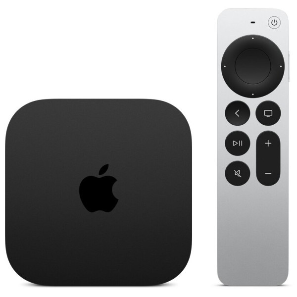 ТВ-приставка Apple TV 4K 128GB, 2022 г., черный (MN893)