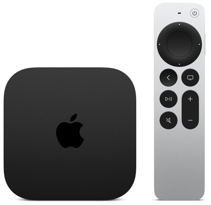 ТВ-приставка Apple TV 4K 128GB, 2022 г., черный (MN893)