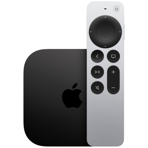 ТВ-приставка Apple TV 4K 64GB, 2022, черный (MN873)