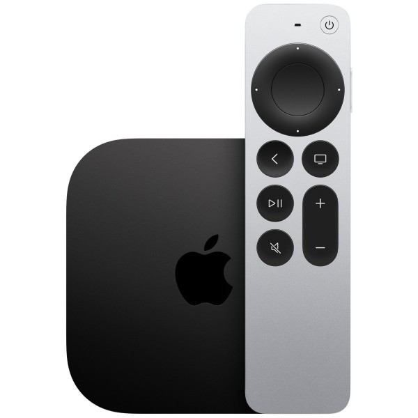 ТВ-приставка Apple TV 4K 64GB, 2022, черный (MN873)