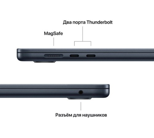 MacBook Air 15.3" 2023 MQKW3: мощный ноутбук Apple в цвете Midnight