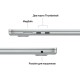 MacBook Air 15.3 2023 MQKR3: мощный ноутбук Apple в серебристом корпусе