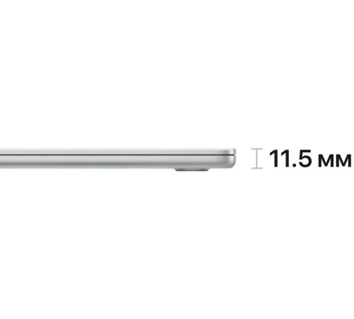 MacBook Air 15.3 2023 MQKT3: мощный ноутбук Apple с чипом M2 в серебристом корпусе