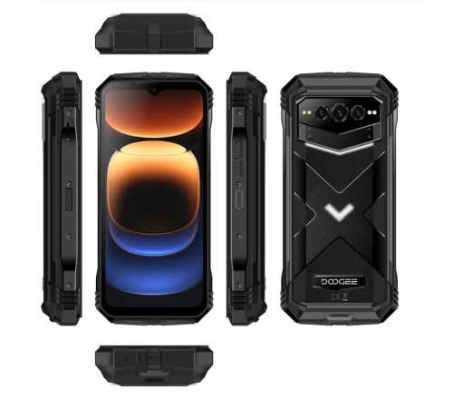 Смартфон DOOGEE V Max Plus 16/512Gb Obsidian Black с поддержкой двух nano SIM-карт
