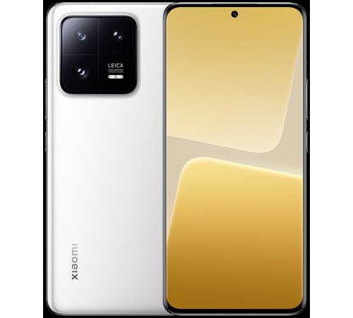 Смартфон Xiaomi 13 Pro 12/512 ГБ в керамическом белом цвете, Dual nano SIM