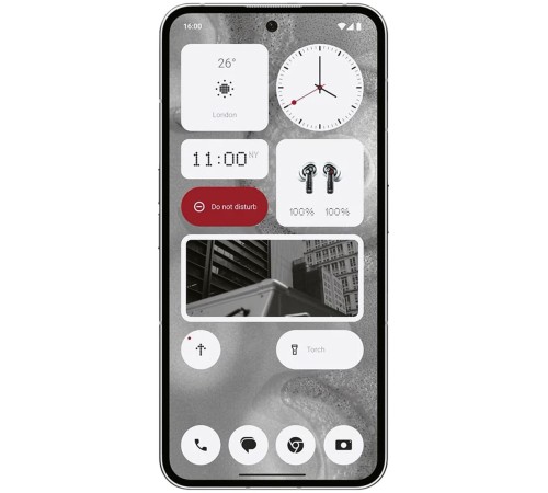 Белый смартфон Nothing Phone (2) 12/256 ГБ Dual nano SIM