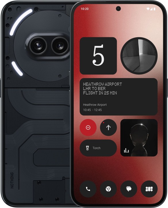 Смартфон Nothing Phone 2a 12/256 ГБ, Dual nano SIM, Black