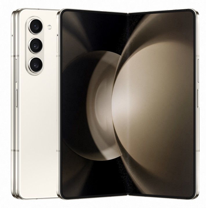 Смартфон Samsung Galaxy Z Fold5 12/1024 ГБ, Dual: nano SIM + eSIM, кремовый