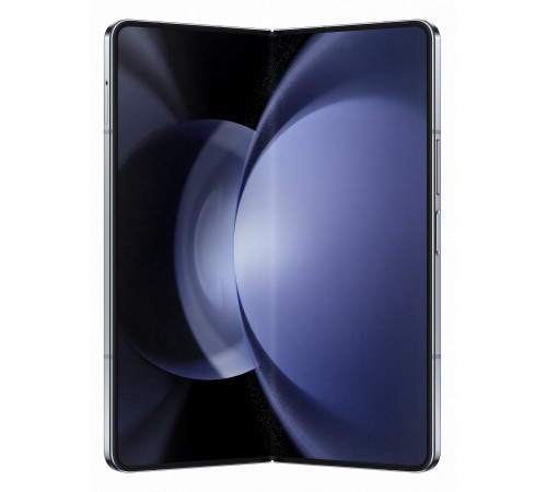 Смартфон Samsung Galaxy Z Fold5 12/256 ГБ, Dual: nano SIM + eSIM — элегантный голубой складная модель.