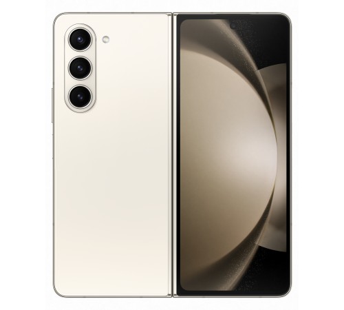 Смартфон Samsung Galaxy Z Fold5 12/256 ГБ RU, Dual: nano SIM + eSIM в кремовом цвете