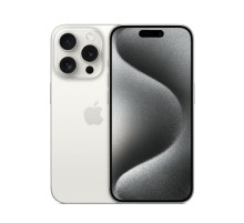 Смартфон Apple iPhone 15 Pro 1TB, Dual nano SIM, White Titanium