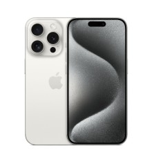 Смартфон Apple iPhone 15 Pro 1TB, Dual nano SIM, White Titanium