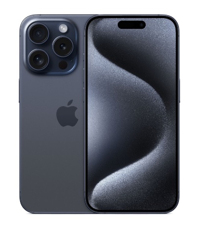Смартфон Apple iPhone 15 Pro 256GB, Dual nano SIM, Blue Titanium